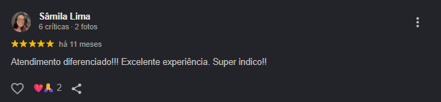 Avaliacao de cliente da MP Automoveis 7